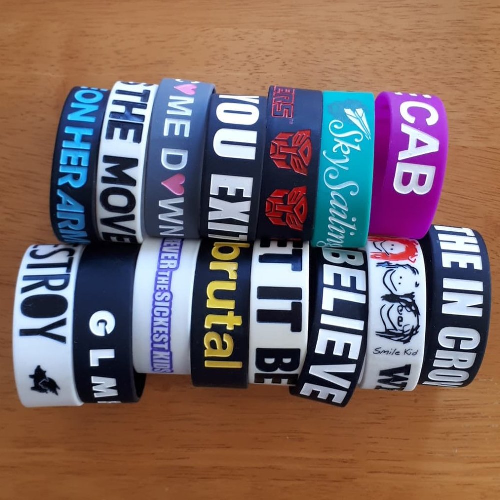 Rubber/Silicone Bracelets
